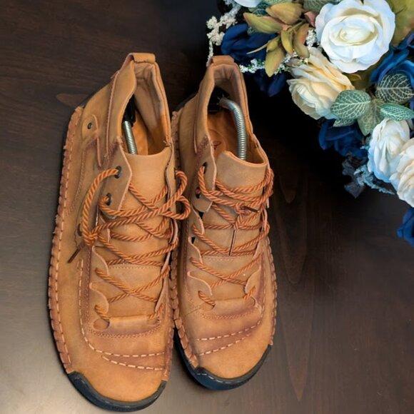 S7 ALCUBIEREE Leather Pressure Point Shoes - Picture 3 of 13